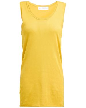 SKILLS & GENES Tank Top Cotton - Yellow