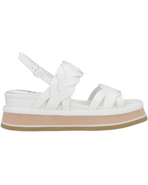 Jeannot Sandals Leather - White