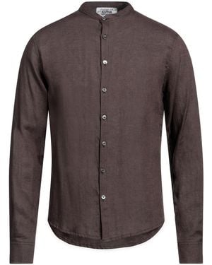 Alpha Studio Shirt - Brown