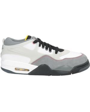 Nike Trainers Leather, Textile Fibres - White