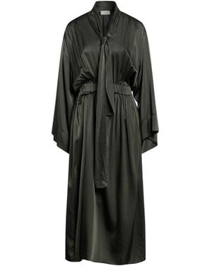 Altea Maxi Dress Silk, Elastane - Black