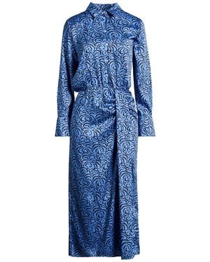 Marella Midi Dress Polyester - Blue