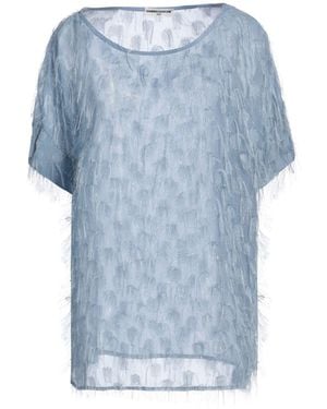 Sandro Ferrone Top Polyester - Blue