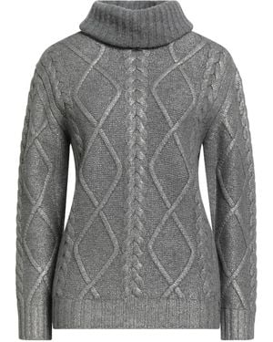 Herno Turtleneck Wool, Polyester, Cotton - Grey