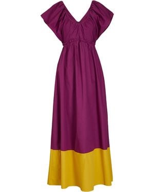8 by YOOX Long Dress - Purple