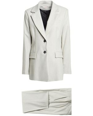 Kontatto Suit Polyester, Viscose, Elastane - White