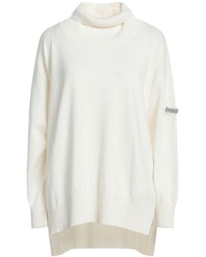 Fabiana Filippi Rollkragenpullover - Weiß