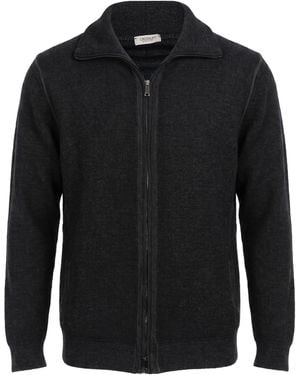Crossley Cardigan Virgin Wool - Black
