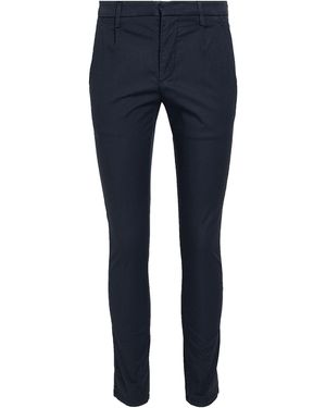 Dondup Trousers Cotton, Lyocell, Elastane - Blue