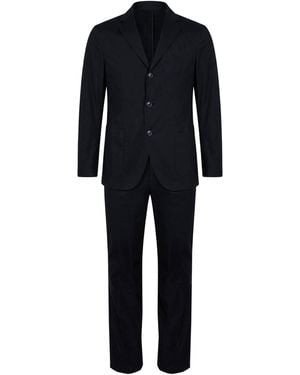 Lardini Midnight Suit Cotton - Blue
