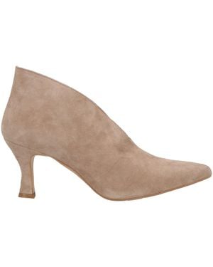 Balie Ankle Boots Leather - Natural