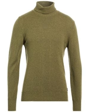 40weft Military Turtleneck Wool, Polyamide - Green