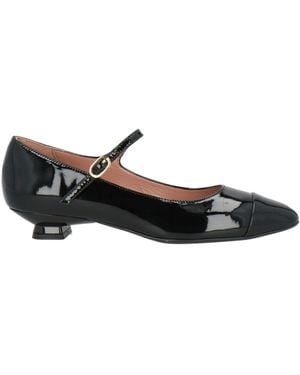 J.A.P. JOSE ANTONIO PEREIRA Ballet Flats Leather - Black