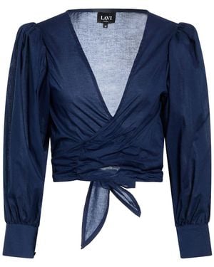 LAVI COUTURE Top Cotton - Blue