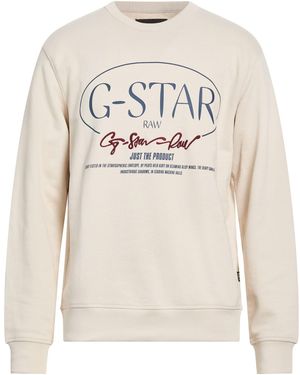 G-Star Sweatshirt Organic Cotton - White