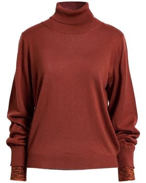 Tela Turtleneck Wool, Acrylic - Red