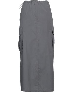 Ottod'Ame Maxi Skirt Cotton - Gray