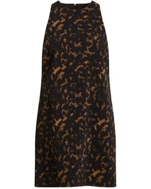 Theory Mini Dress Polyester, Elastane - Black