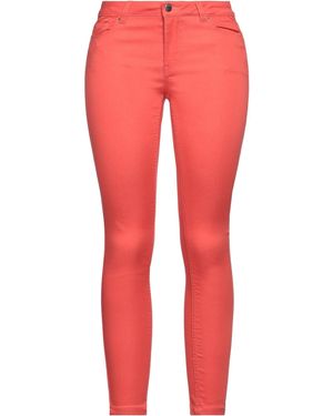 Silvian Heach Denim Pants - Red