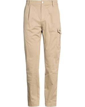 Aeronautica Militare Trousers Cotton, Elastane - Natural