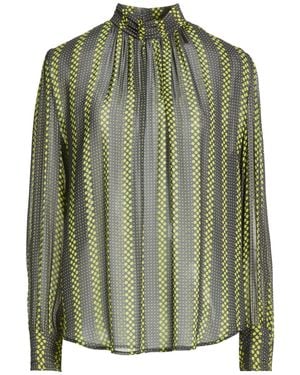 Crida Milano Charcoal Top Viscose - Green