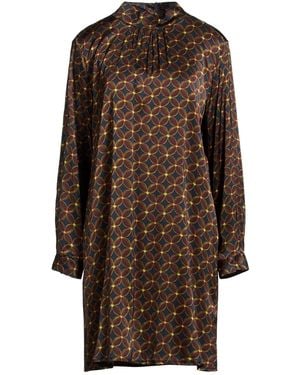 Anonyme Designers Mini Dress Viscose, Elastane - Brown