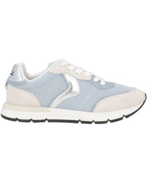 Voile Blanche Sky Sneakers Leather, Textile Fibers - White