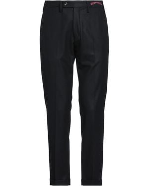 Michael Coal Trousers Virgin Wool, Cashmere, Elastane - Black