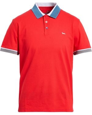 Harmont & Blaine Polo Shirts - Red