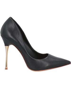 Carrano Court Shoes - Black
