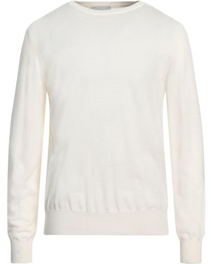 Vneck Jumper - White