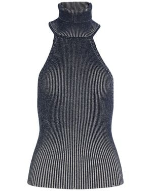 GIMAGUAS Midnight Top Ecovero Viscose, Polyester - Blue