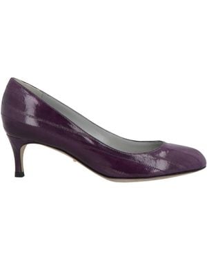Sergio Rossi Court Shoes Leather - Purple