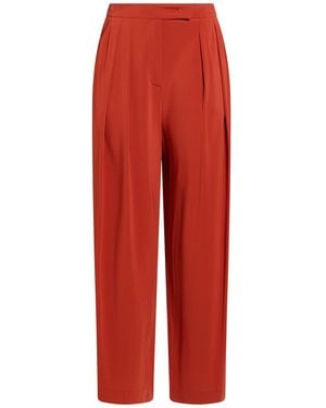 Max Mara Leisure Pants Viscose, Elastane - Red