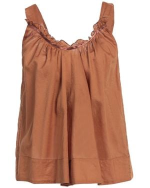 HANAMI D'OR Top Cotton - Brown