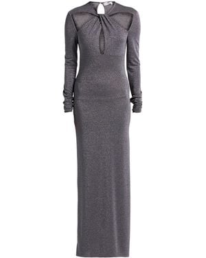 LES FILLES D'EVA Maxi Dress Viscose, Polyester, Elastane - Gray