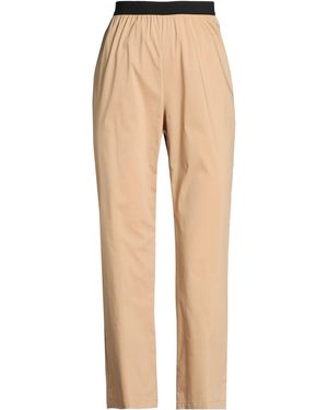 MEIMEIJ Sand Trousers Cotton, Polyamide, Elastane - Natural