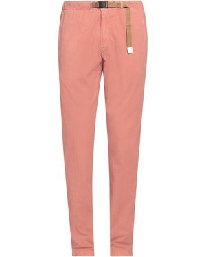 White Sand Antique Rose Trousers Cotton, Elastane - Pink
