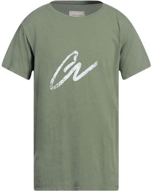 Greg Lauren T-Shirt Cotton - Green