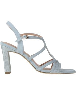 Menbur Sky Sandals Textile Fibers - White