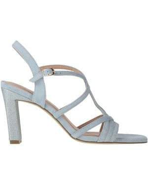 Menbur Sky Sandals Textile Fibres - White