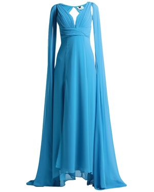 No Secrets Maxi Dress - Blue