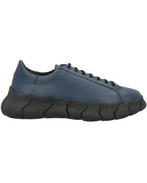 Testoni Trainers Leather - Blue