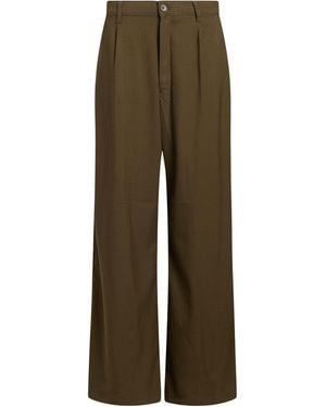Woodbird Trousers Polyester, Viscose, Elastane - Green