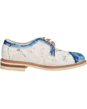 BERWICK  1707 Lace-Up Shoes Leather - Blue