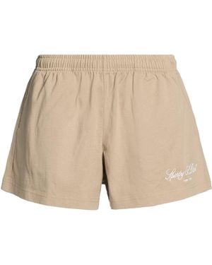 Sporty & Rich Shorts & Bermuda Shorts Cotton - Natural