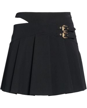 Versace Jeans Couture Mini Skirt Viscose, Polyamide, Elastane - Black