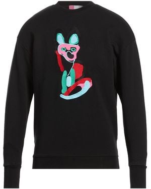 Maison Kitsuné Acide Sweatshirt Cotton, Polyester - Black