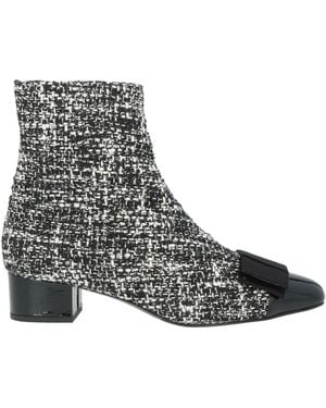 Roberto Festa Ankle Boots Textile Fibres, Leather - Brown