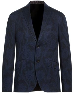 Etro Blazer Cotton, Silk - Blue